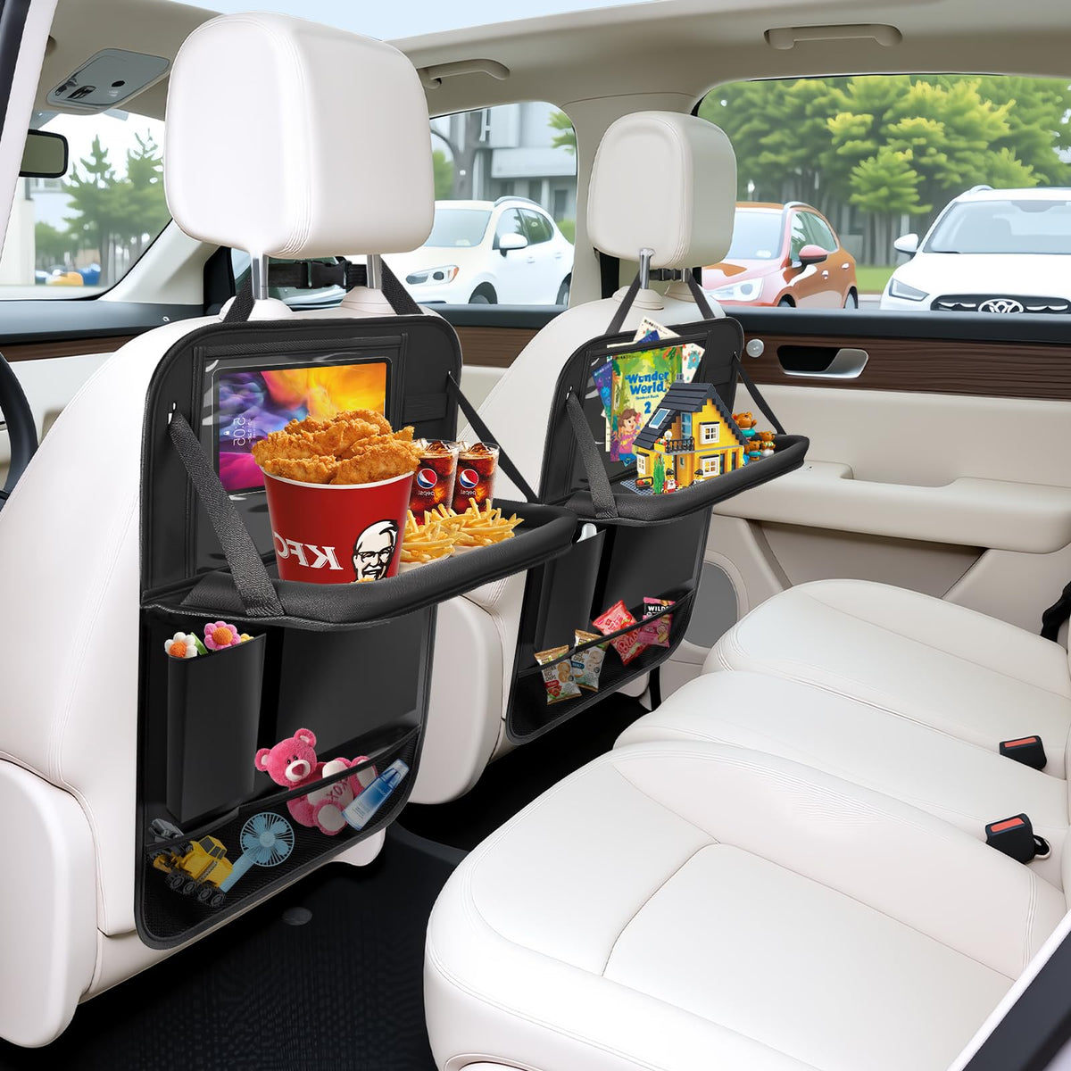 Zecirl installation with aluminum hooks and adjustable straps for stability