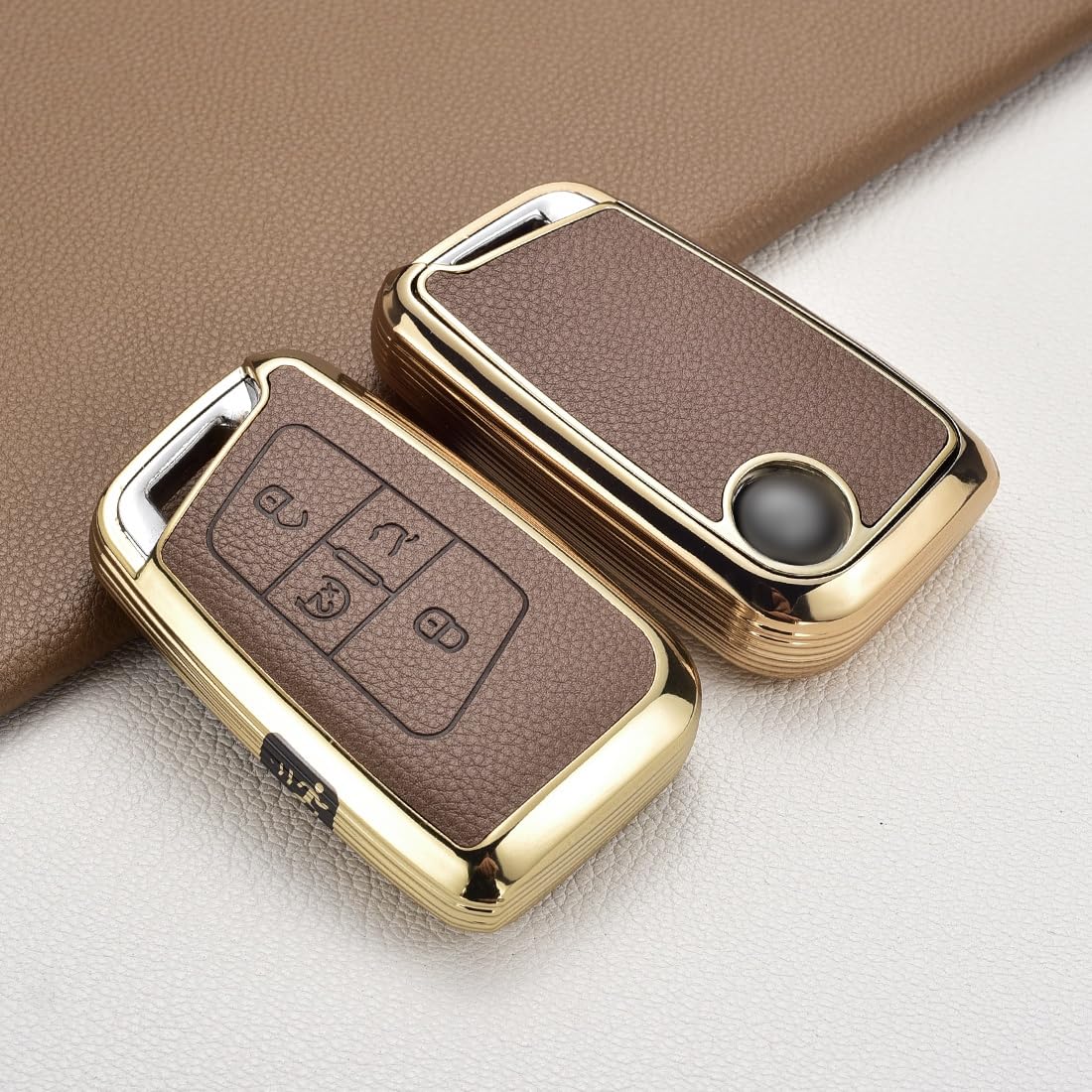 Zedalos close-up of leather texture for durable stylish grip