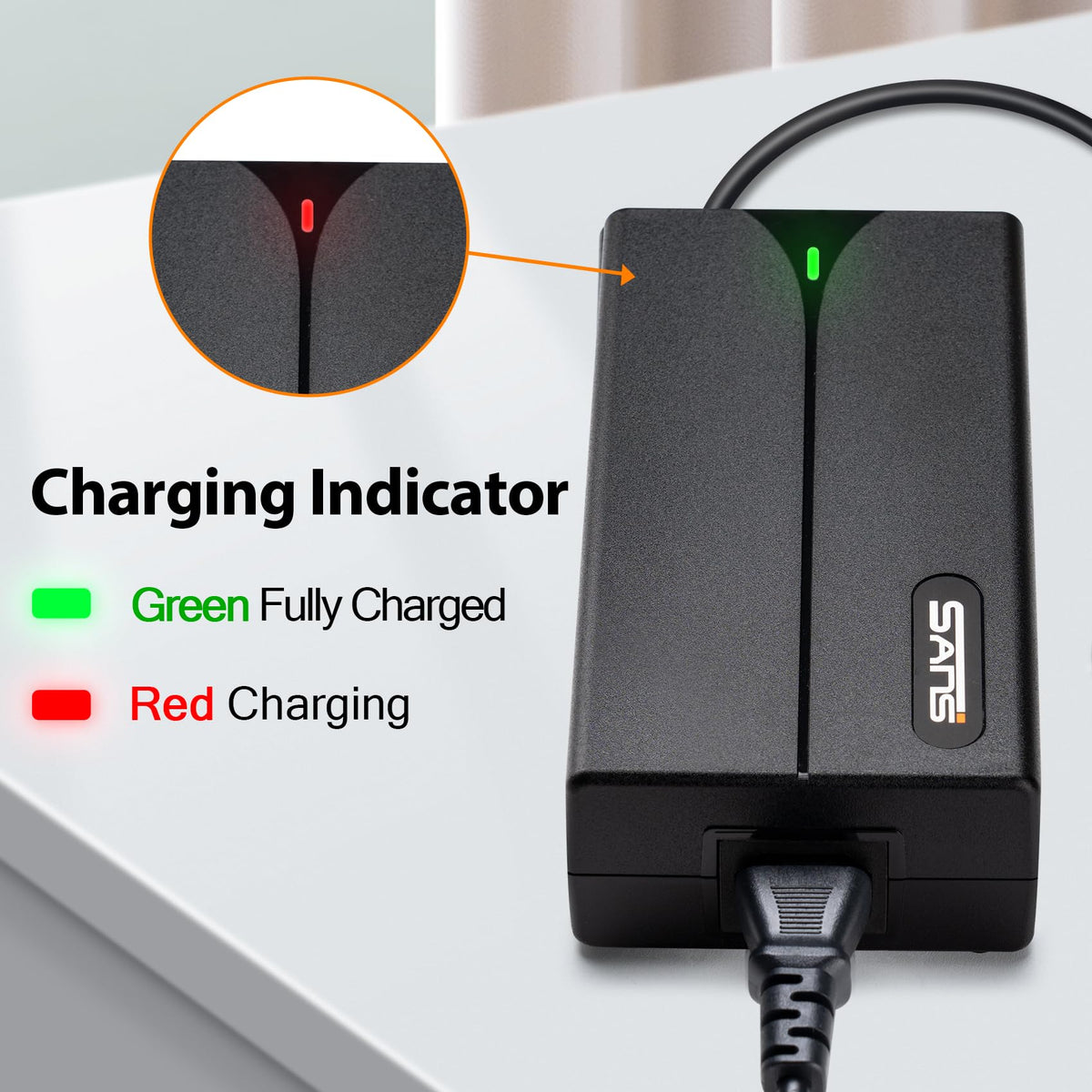 Zeekpowa connector seated in battery port demonstrating secure connection