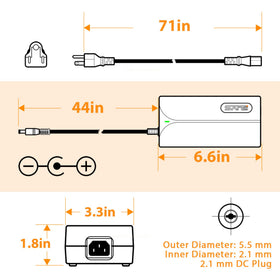 Zeekpowa packaging and label showing specifications and safety info