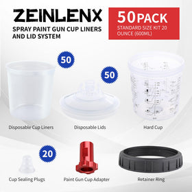 Zeinlenx lid close-up showing 125-micron strainer to prevent debris
