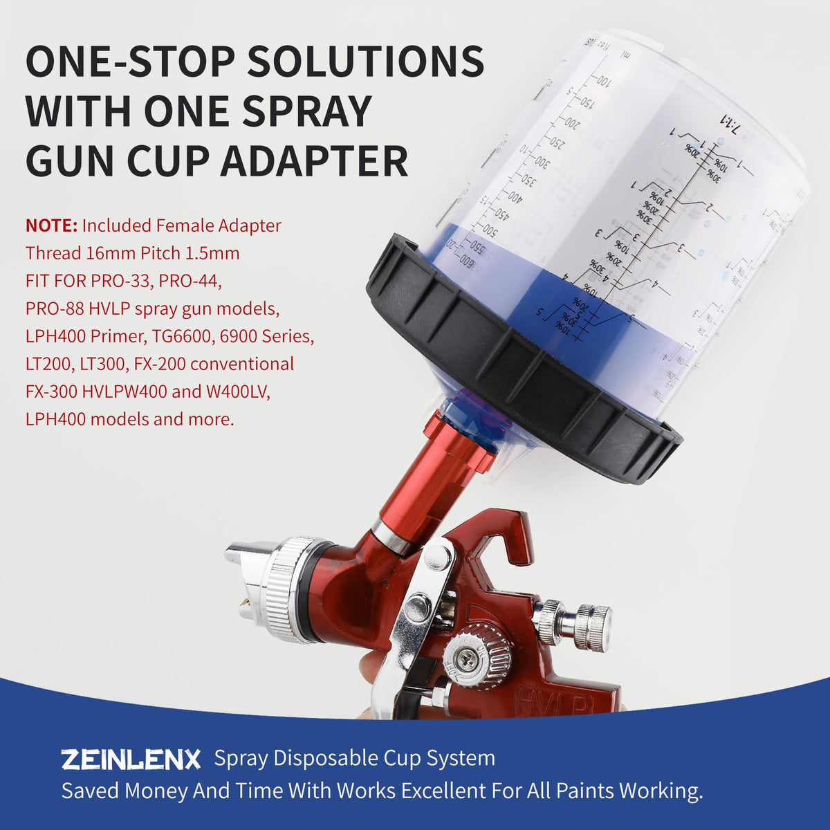 Zeinlenx disposable liners stacked top view for fast changeovers