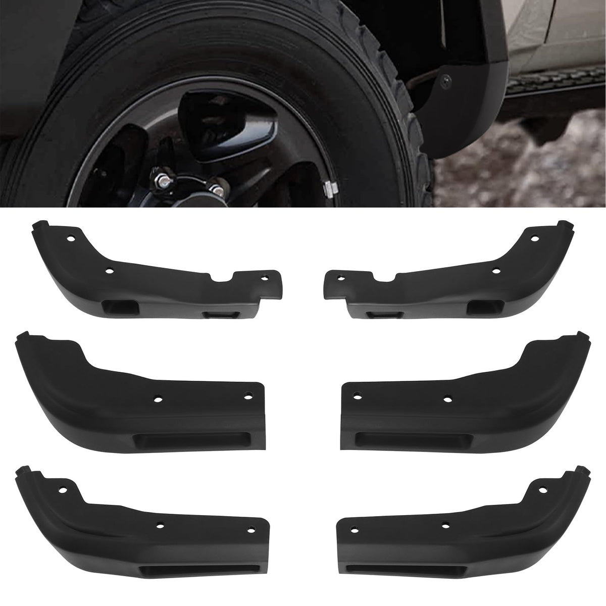 Zejoot front wheel-well panel close-up showing clean fit and durable finish