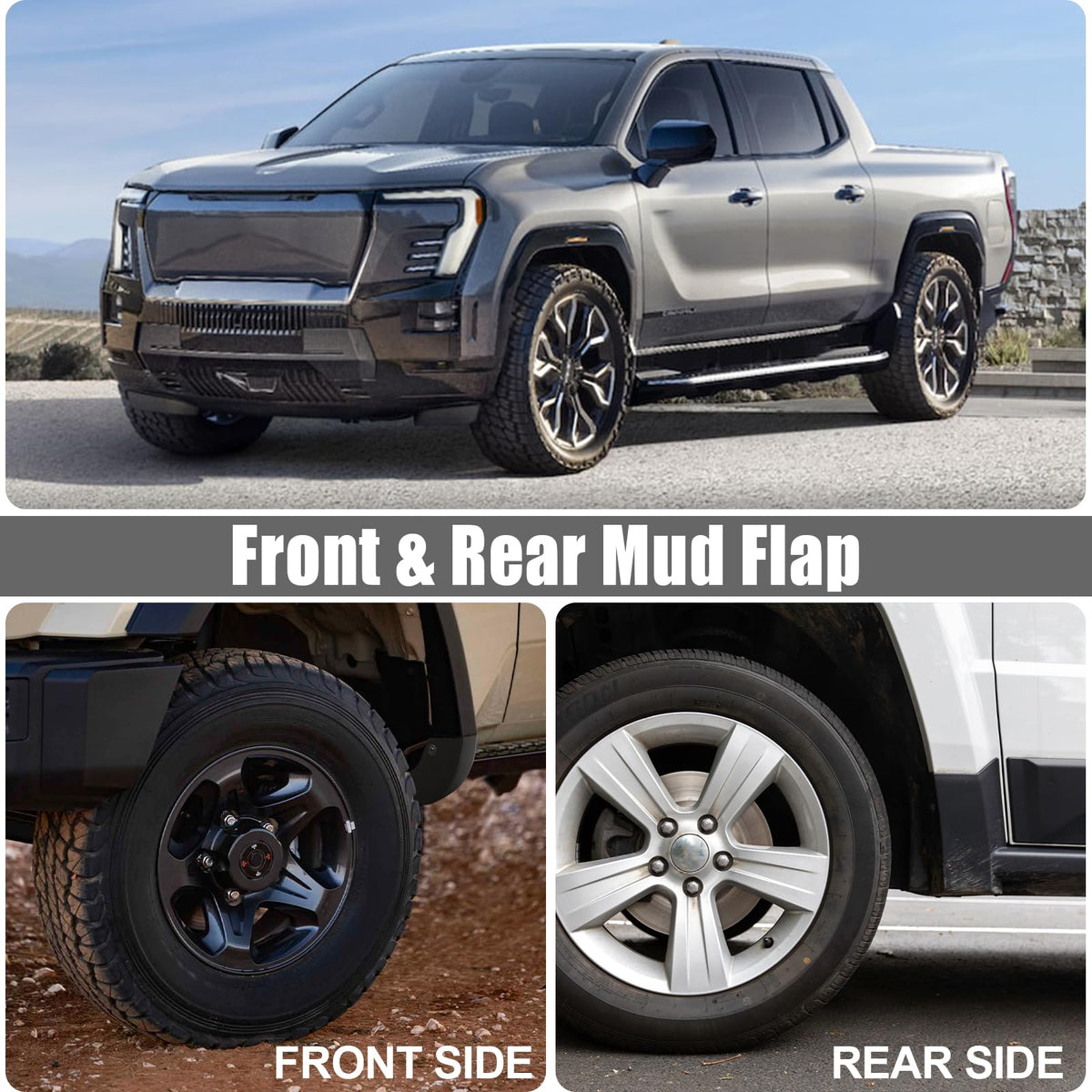 Zejoot installed rear view on Sierra showing streamlined look benefit