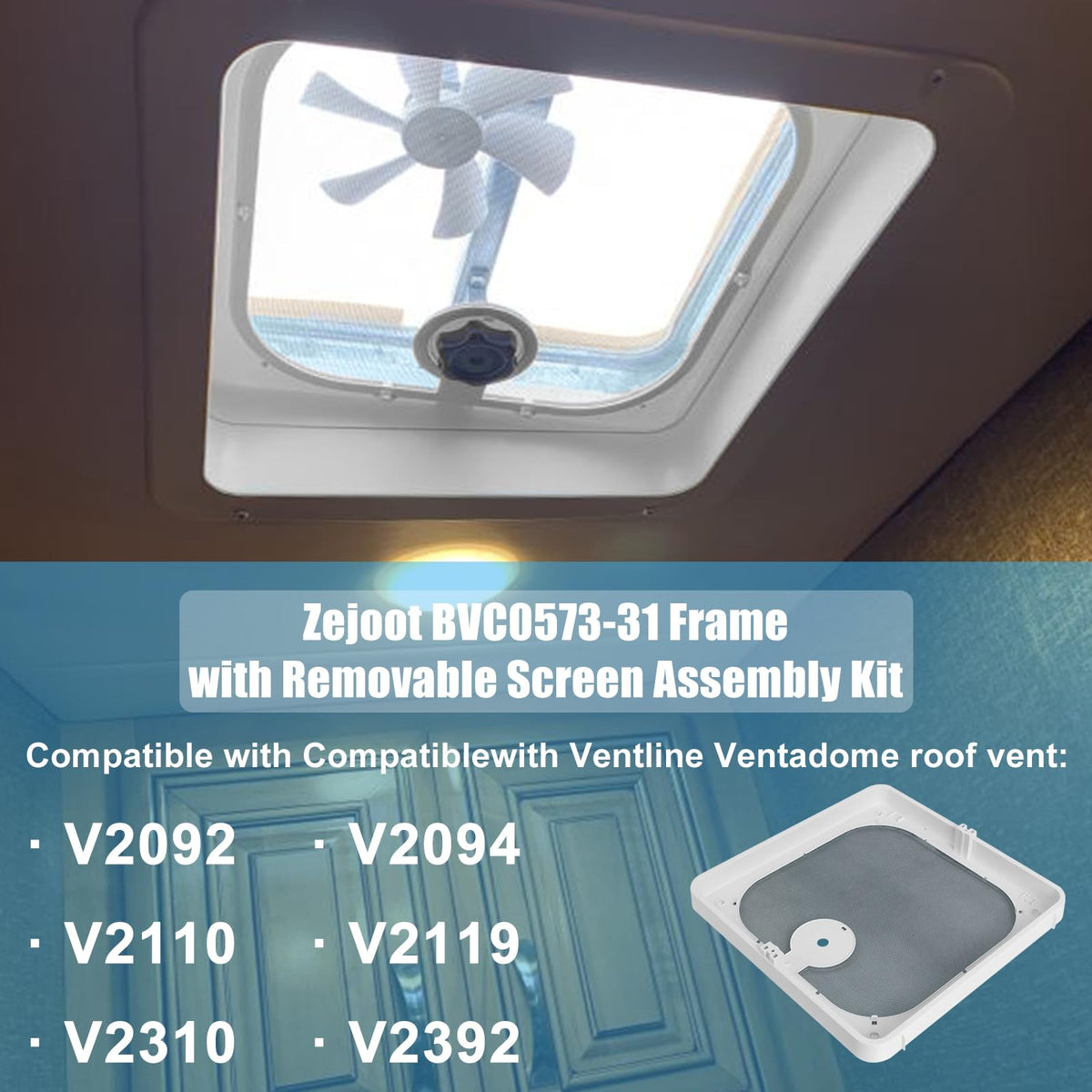 zejoot scale comparison with ruler showing 13.5x13.5 inch frame size benefit