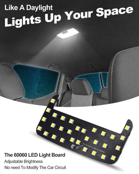 ZEN HON close-up of LED sheet texture showing even diode placement and durability