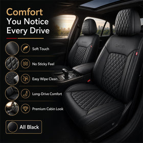 ZenRide in-car lifestyle shot showing driver comfort and interior upgrade