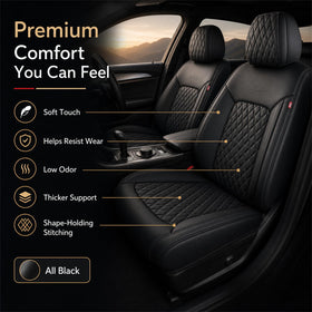 ZenRide close-up of Nappa leather texture showing durable, easy-to-clean surface
