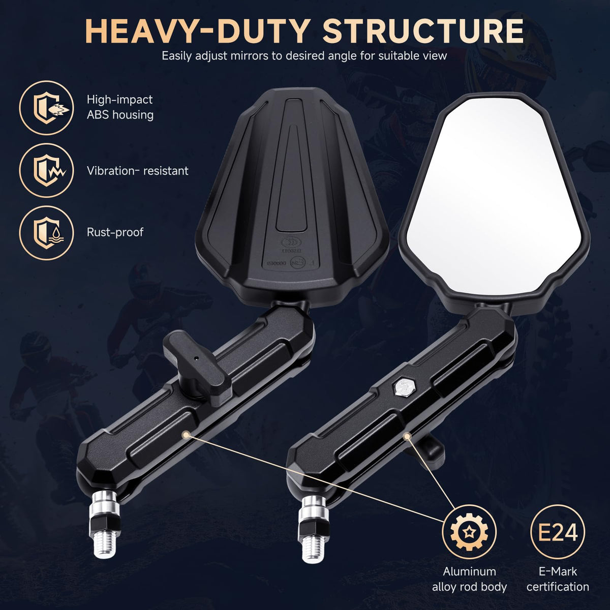ZENTHOR aluminum link rod detail highlighting durable strength