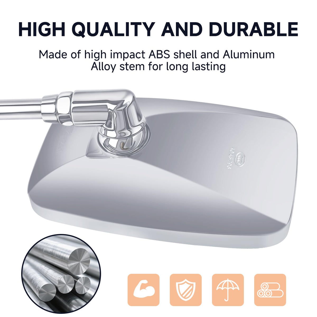 ZENTHOR aluminum stem detail illustrating durable construction and vibration resistance