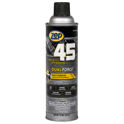 Zep 45 front packaging showing product and benefits