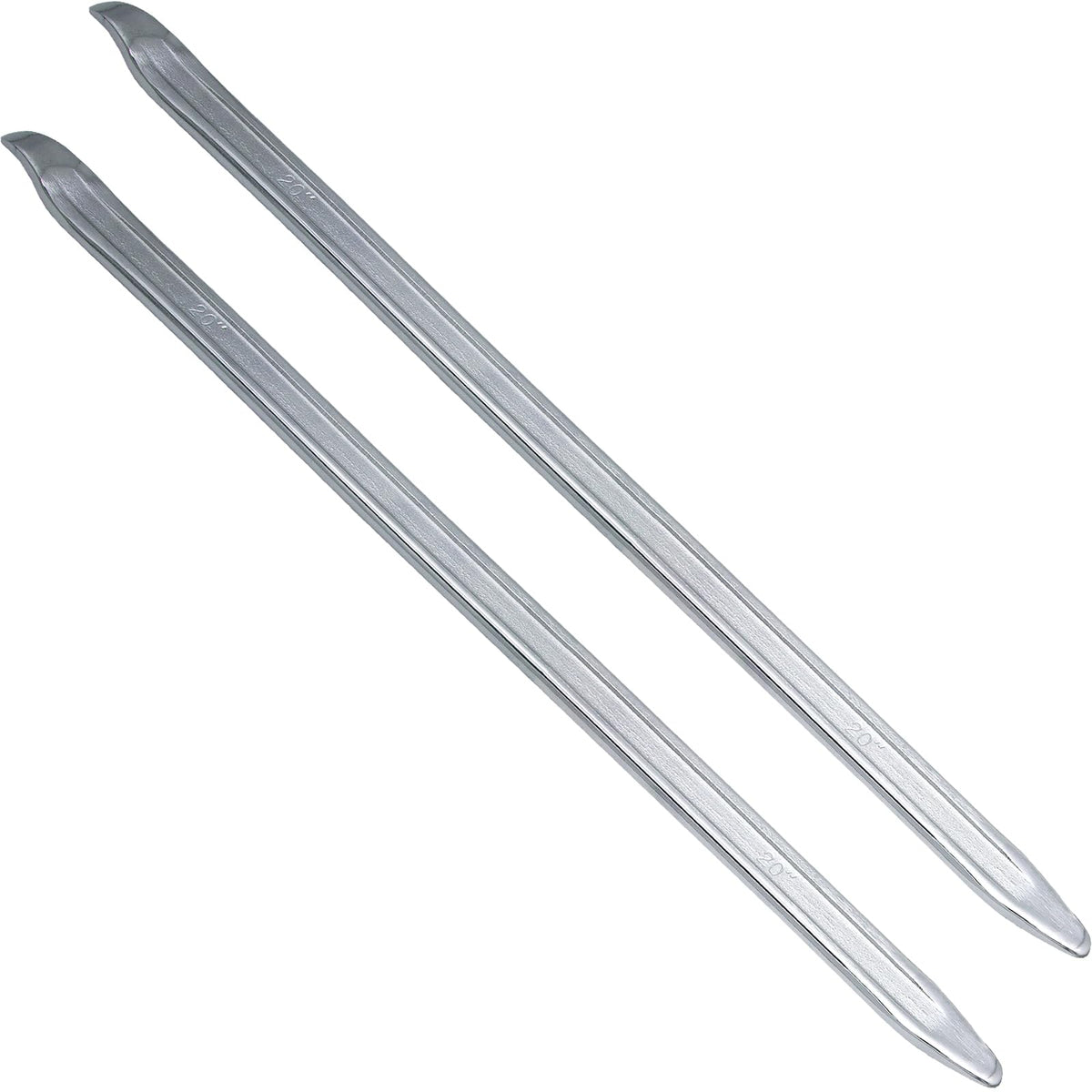 Zepkouel front view of two 20-inch tire spoons showing durable design and dual-handed use
