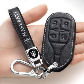 ZERAL key shell placed on car center console complementing interior style
