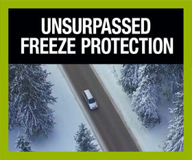 Zerex illustration of radiator protection highlighting corrosion defense