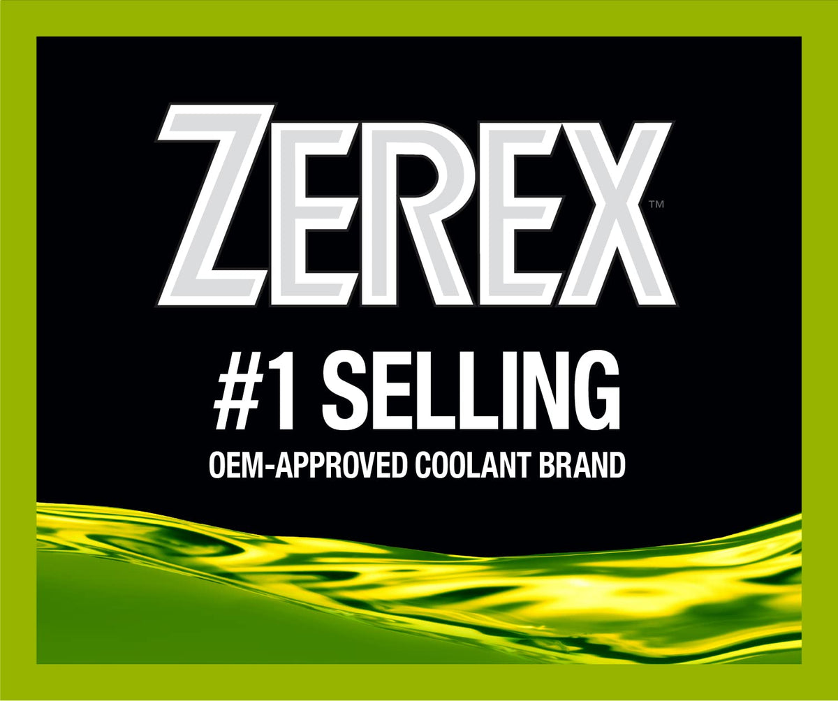 Zerex product texture and color close-up demonstrating clarity and purity
