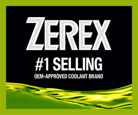 Zerex product texture and color close-up demonstrating clarity and purity