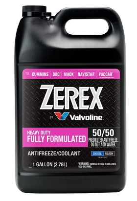 Zerex front label showing product name and ready-to-use benefit