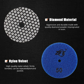 ZFE 5/8-11 threaded backing plate detail offering secure attachment benefit