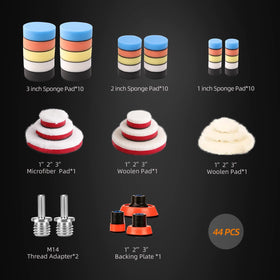 ZFE pads and tools on workbench illustrating professional detailing