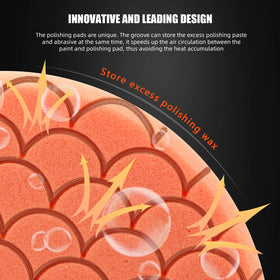 ZFE microfiber finishing pad smooths and enhances gloss