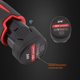 ZFE close-up of speed dial demonstrating variable rpm control