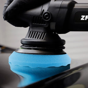 ZFE six-inch pad beside ruler showing true 150mm size for correct tool fit benefit