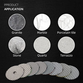 ZFE pads beside ruler showing 100mm scale for accurate sizing benefit