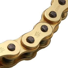 Zhenghe chain installed on off-road bike showing heavy-duty performance benefit