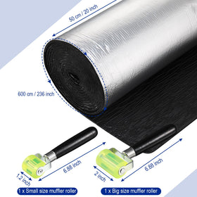 Zhengmy mat installed on car hood demonstrating heat shielding and quieter engine bay