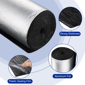 Zhengmy mat size comparison next to ruler showing 36.3 sq ft coverage for easy planning