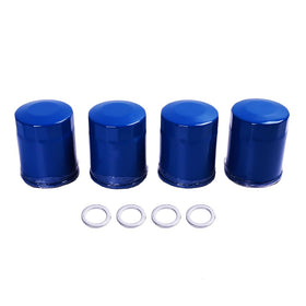 Zhermik front packaging showing four oil filters and gaskets for clear identification and convenience