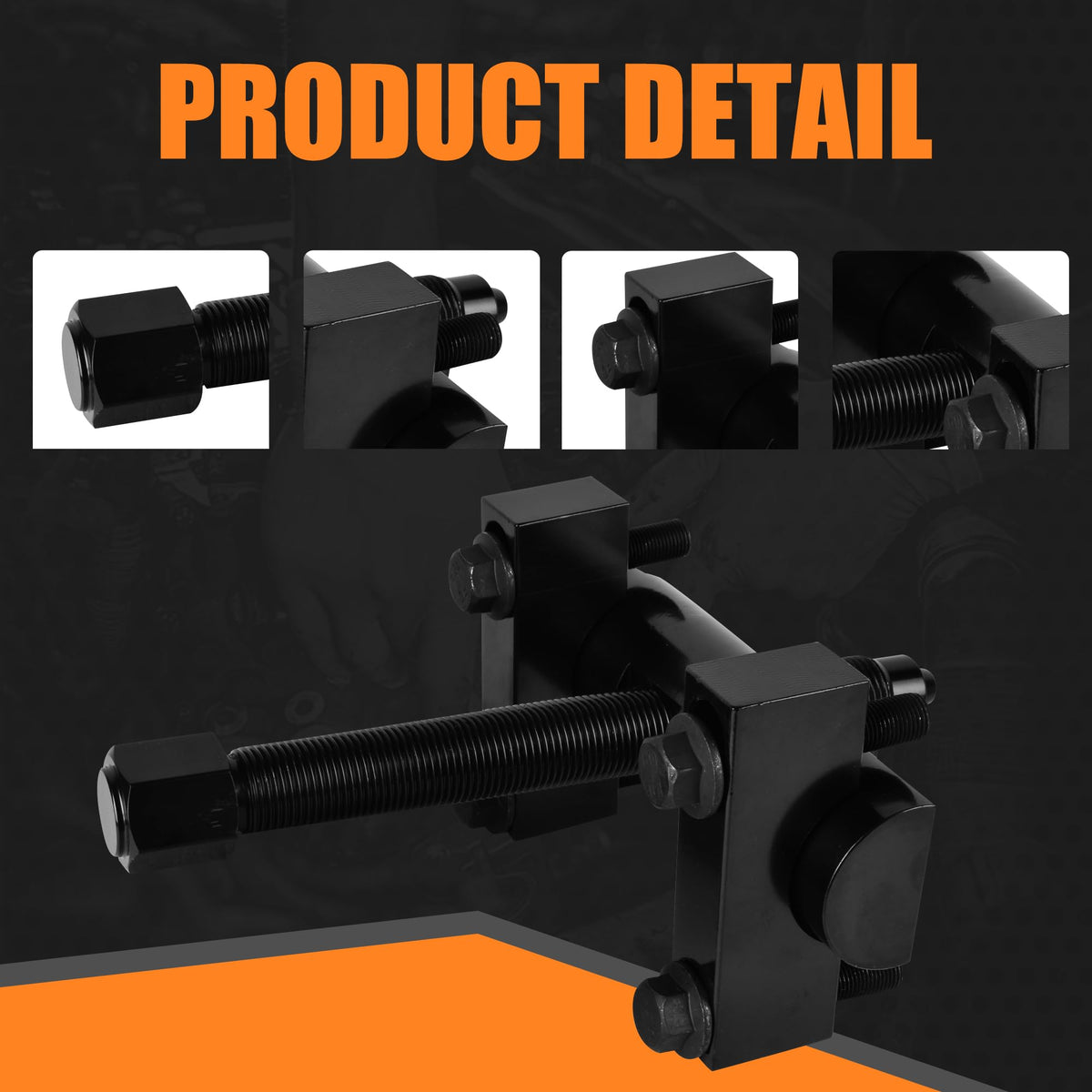 Zhermik puller beside ruler showing scale and fit for common yoke sizes benefit