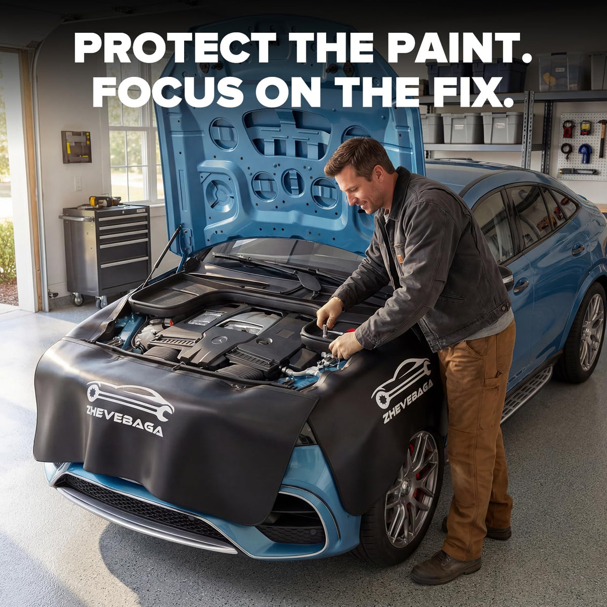 Zhevebaga folded compact storage showing portability and space-saving benefit