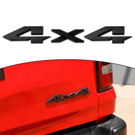 Zhizhong emblem mounted on RAM tailgate demonstrating seamless, factory-fit look