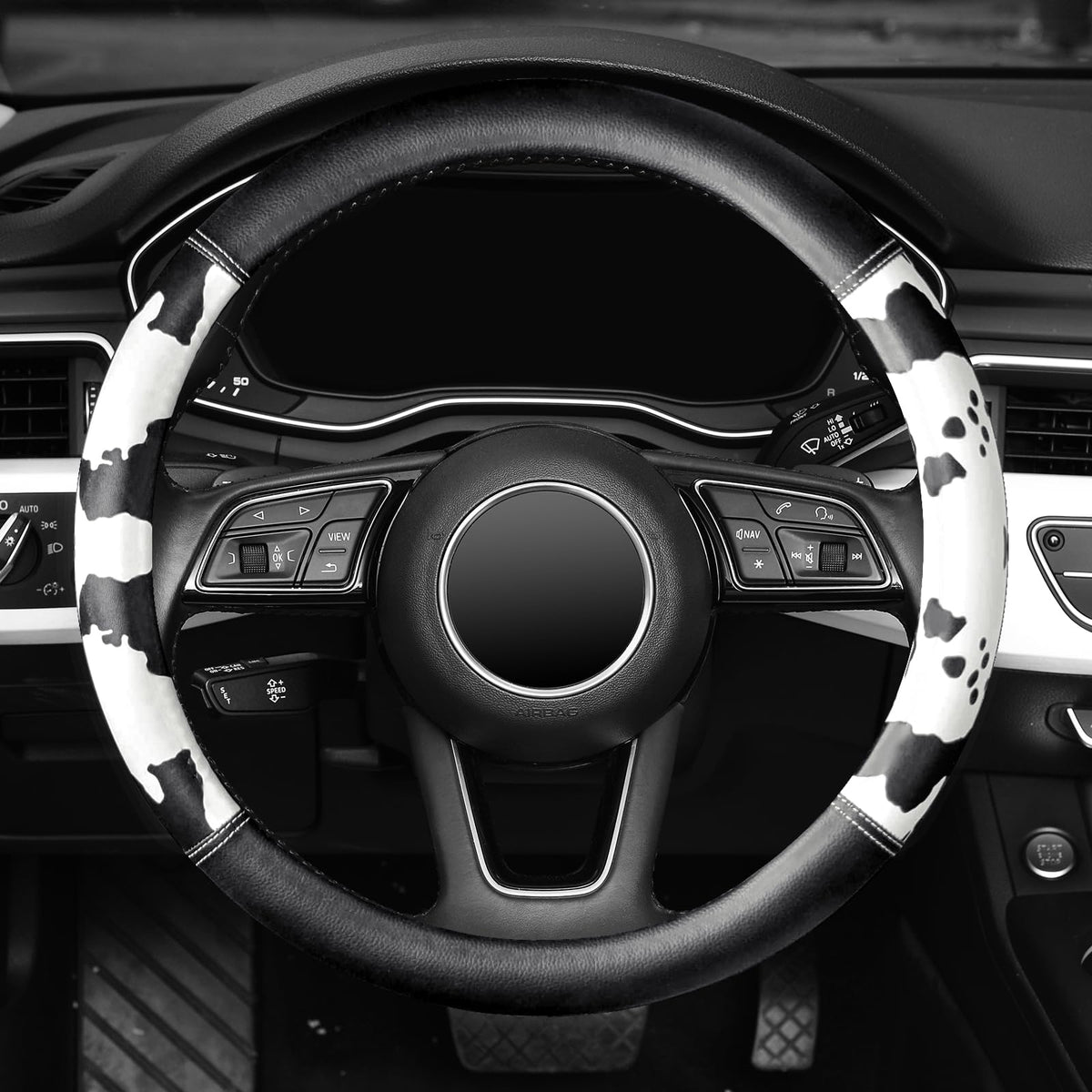 ZHOL microfiber leather close-up showing texture and comfort benefit