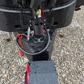 Zholp organizer with towing chains stored untangled for quick hookup