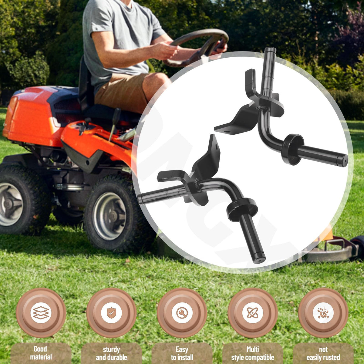 ZHONGXIA labeled parts and cross-reference showing easy compatibility check