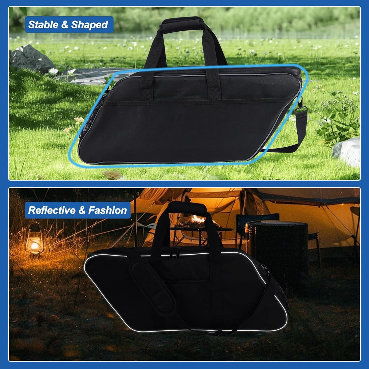 ZHOUMADE carried by shoulder strap and handle for portability benefit