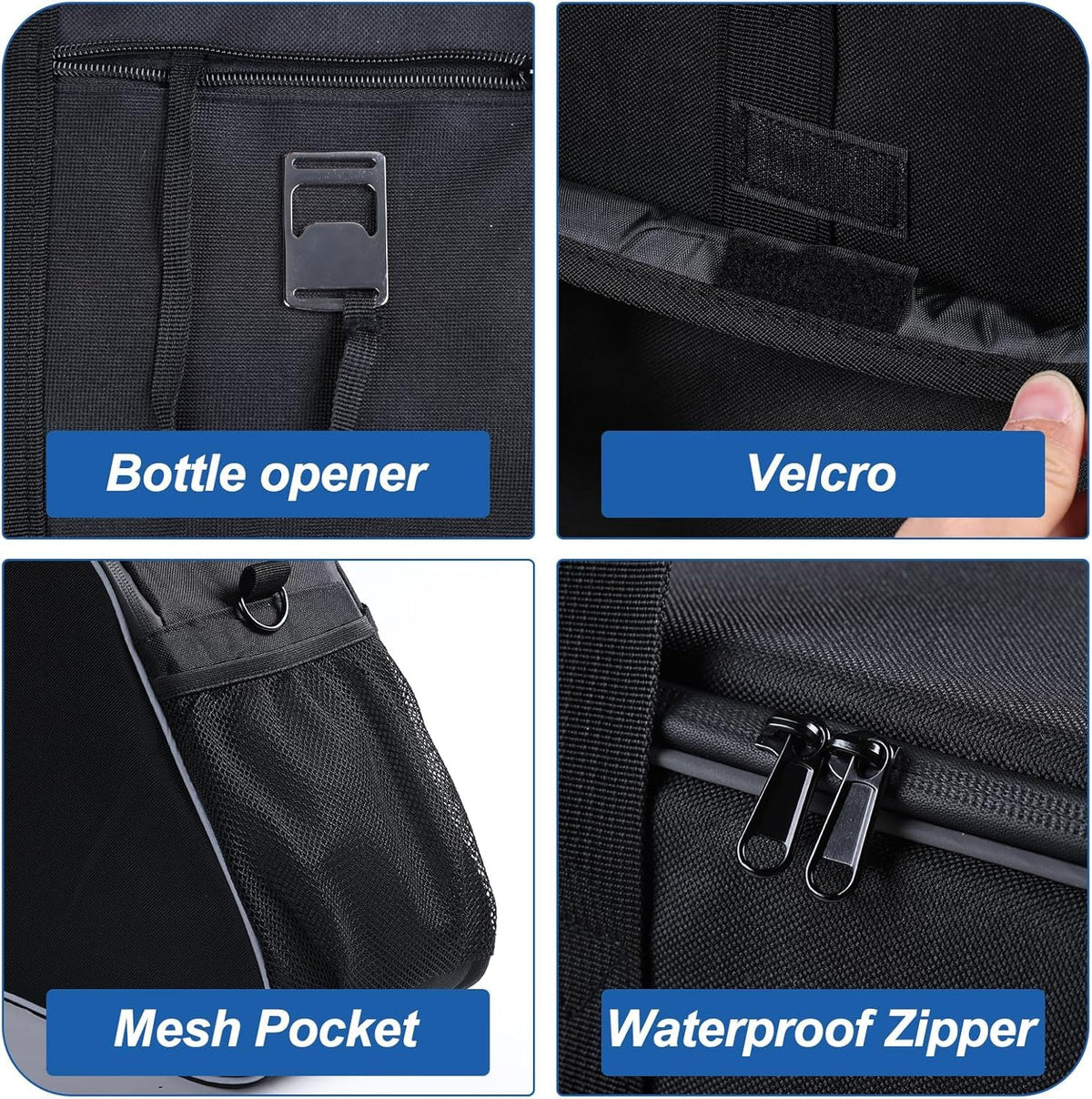 ZHOUMADE pocket with bottle opener offering quick-access convenience