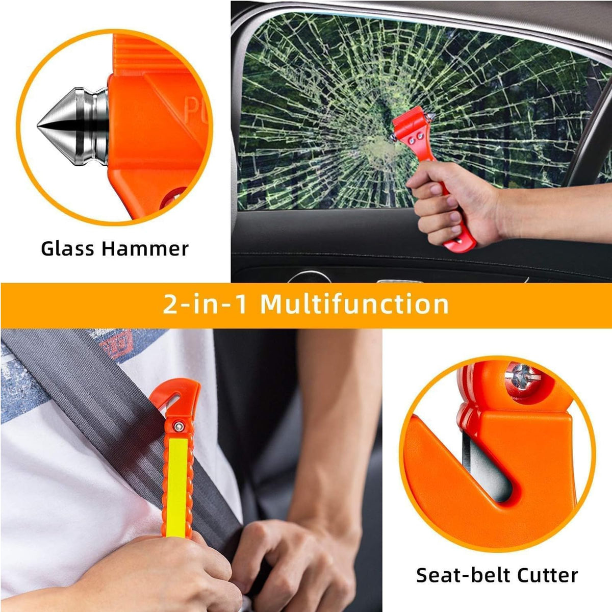 ZHSX reflective tape on handle improving nighttime visibility