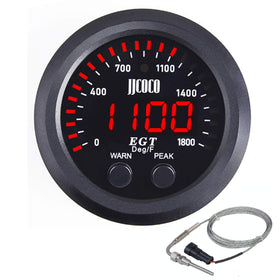 ZHSYMX front view gauge showing clear LED readout and quick readability