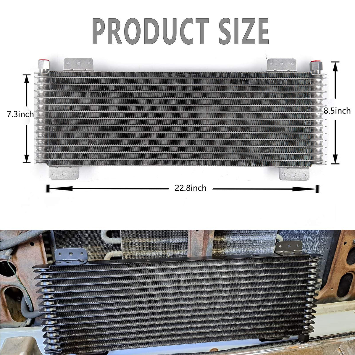 ZHSYMX mounting hardware layout with brackets and bolts for easier installation