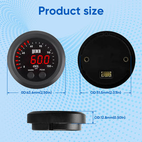 ZHSYMX oil pressure sensor with NPT 1/8" thread for secure installation benefit