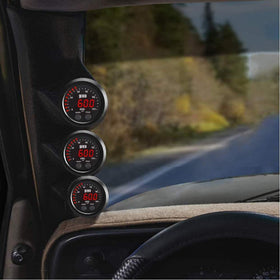 ZHSYMX gauge next to ruler showing 52mm size for accurate fitment benefit