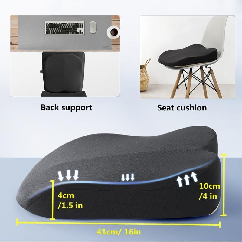 ZHUANXUA on airplane seat illustrating portable travel comfort