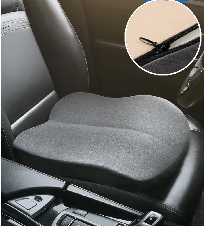 ZHUANXUA booster on office chair providing lumbar and hip support