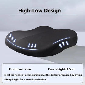 ZHUANXUA on office chair offering lumbar support for long workdays