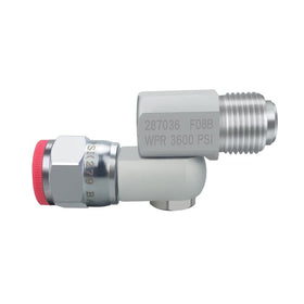 ZHUITU front view of swivel joint showing compact durable design and improved control