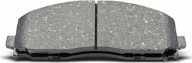 Zhuoyur pad profile close-up highlighting backing plate and chamfer for quieter, smooth engagement