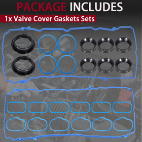 ZHXZLJC valve cover gasket close-up showing molded rubber durability